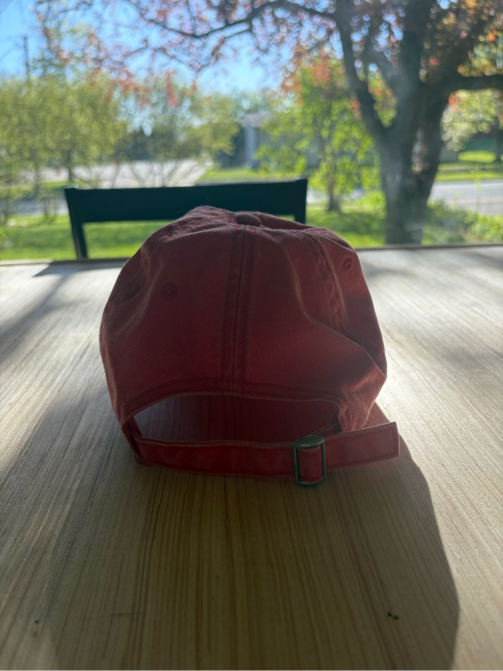Mighty Fine USA Embroidered Red Dad Hat Baseball Cap OS - Picture 3 of 4